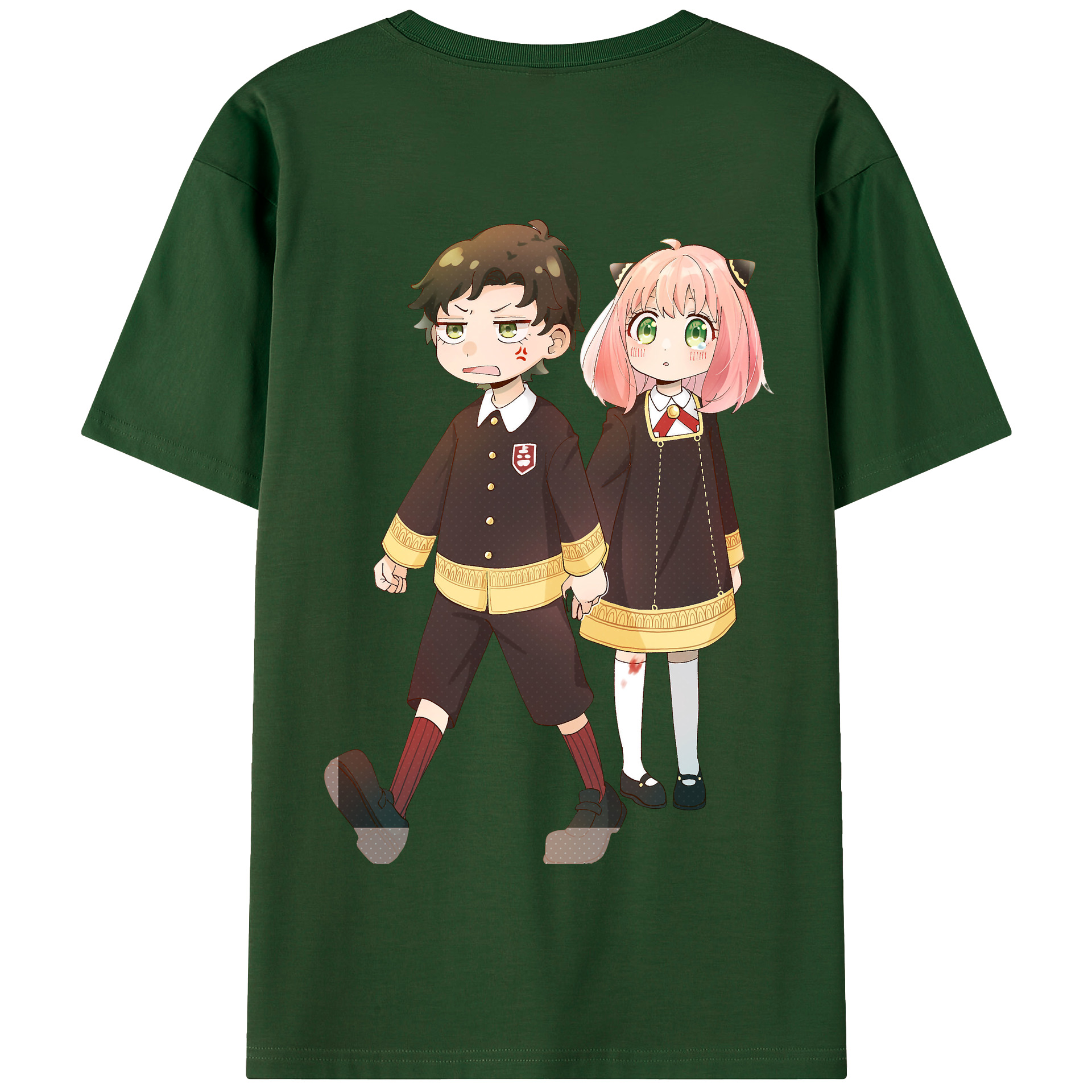 （画像用） SPY×FAMILY间谍家家酒 綿100％半袖Tシャツ（背面プリント）